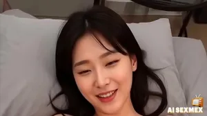 Coréenne IA baise gros cul orgasme virtuel 3D