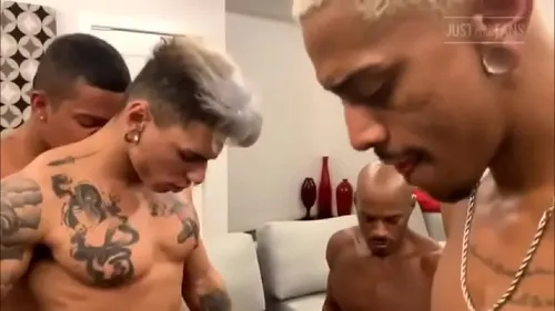 Orgie gay hardcore - Gang bang masculin intense